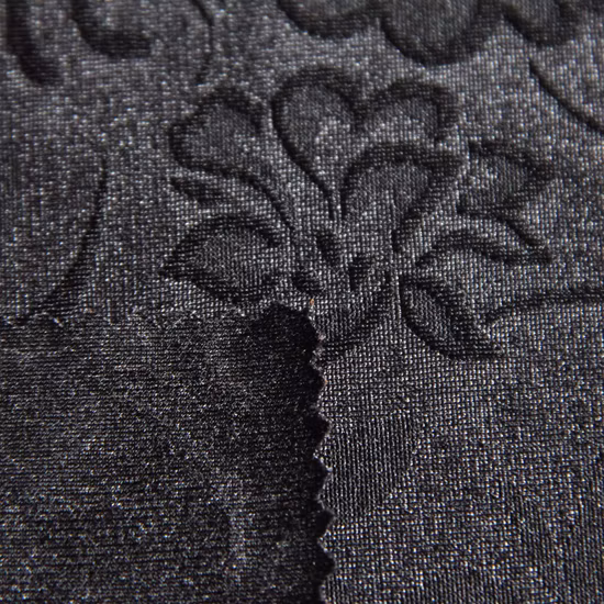 Jacquard Polyester Polyamide Spandex Fabric for Legging/Yoga/Gym Wear
