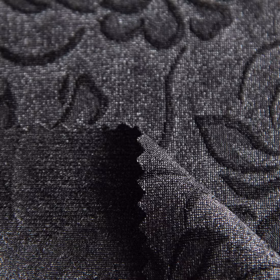 Jacquard Polyester Polyamide Spandex Fabric for Legging/Yoga/Gym Wear
