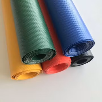 PVC Polyester Coated Mesh Fabric for Anti